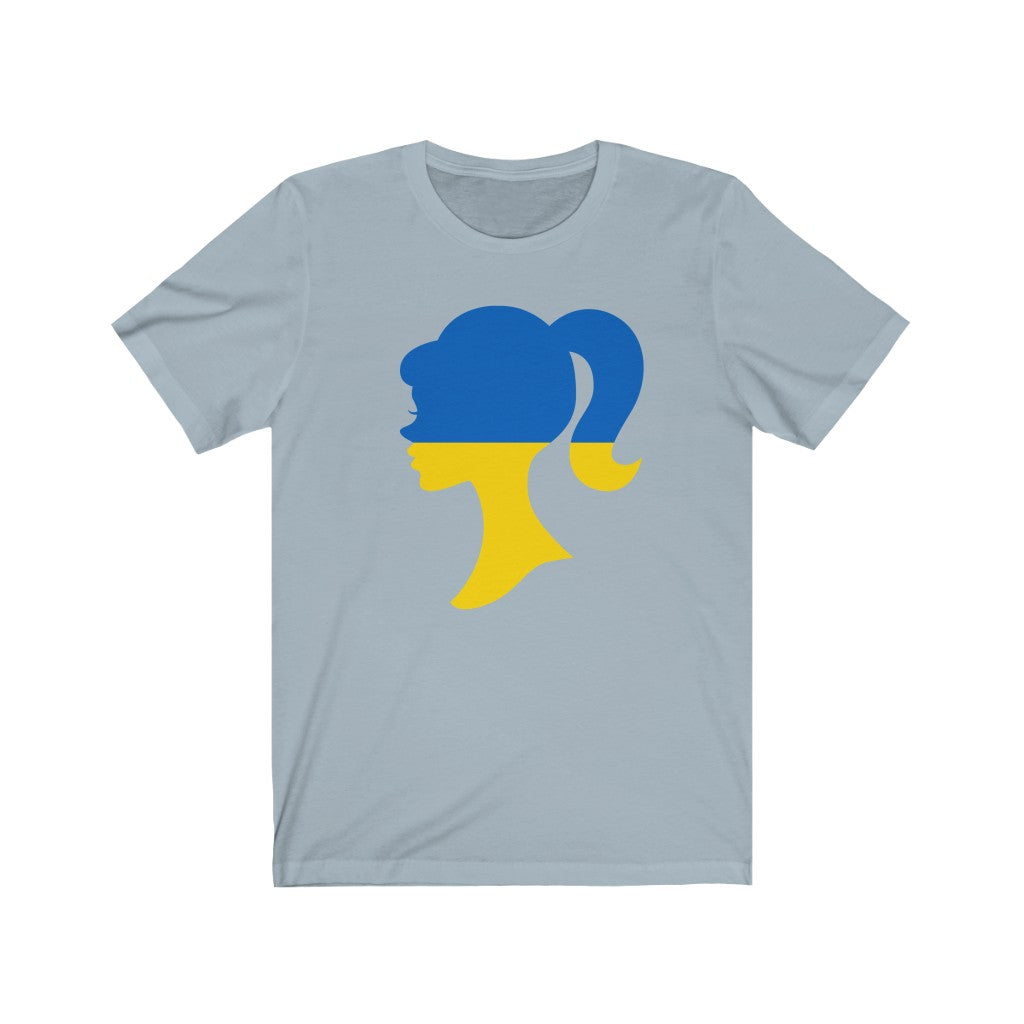 Ukraine Girl Flag Premium Tee - Unisex