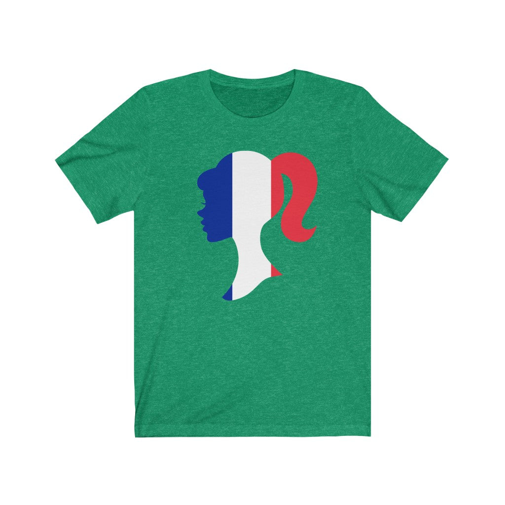 France Girl Flag Premium Tee - Unisex