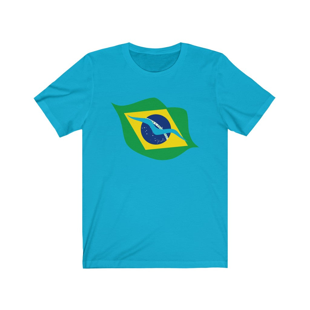 Brazil Lips Flag Premium Tee - Unisex