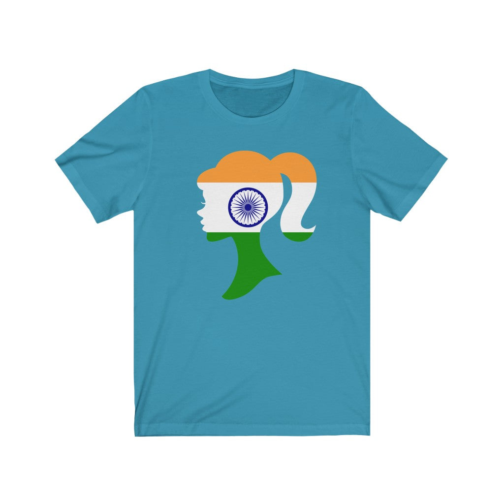 India Girl Flag Premium Tee - Unisex