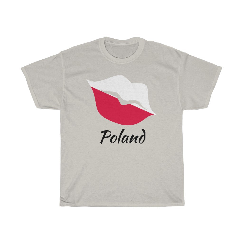 Poland Lips Flag Standard Tee 1 - Unisex
