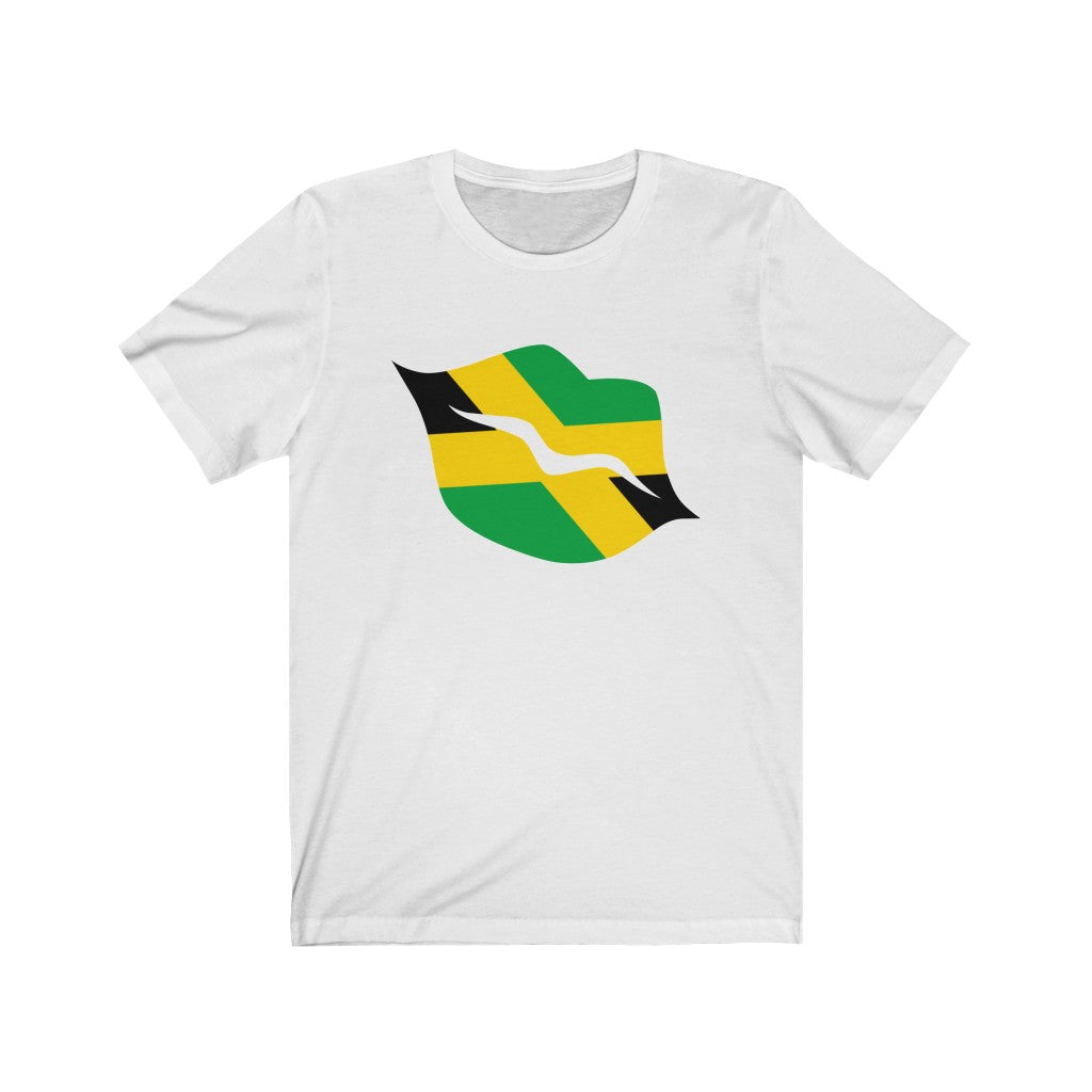 Jamaica Lips Flag Premium Tee - Unisex