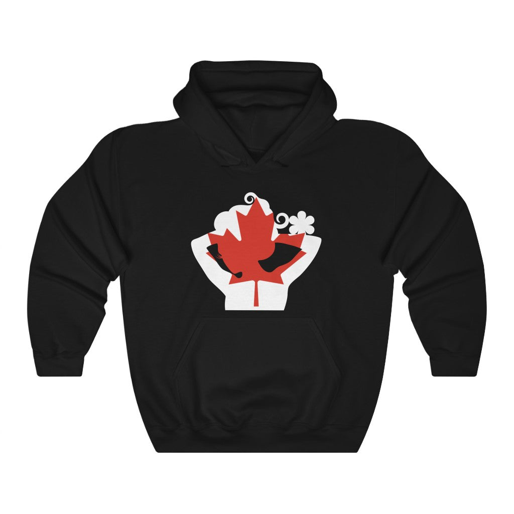 Canada Lady Flag Hoodie Sweatshirt - Unisex