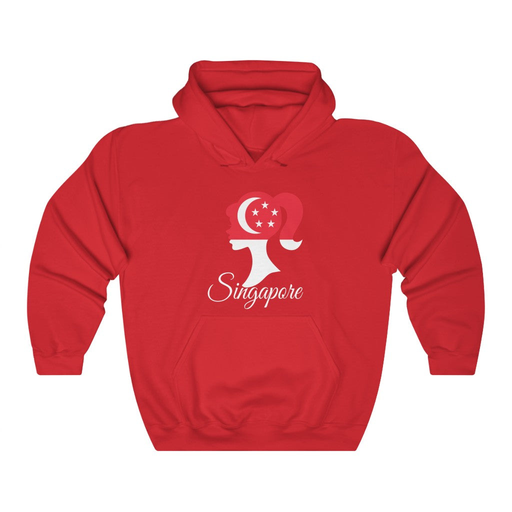 Singapore Girl Flag Hoodie Sweatshirt 2 - Unisex