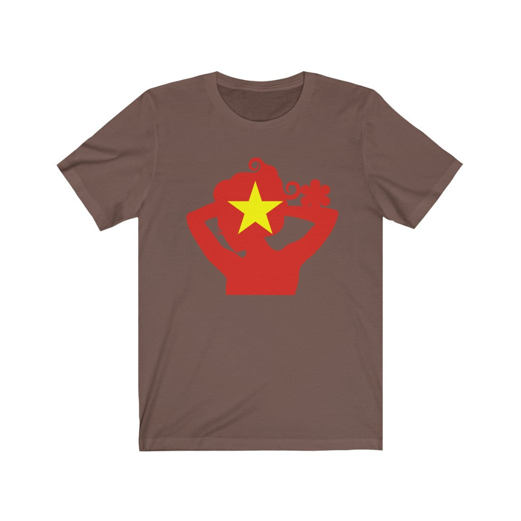 Vietnam Lady Flag Premium Tee - Unisex