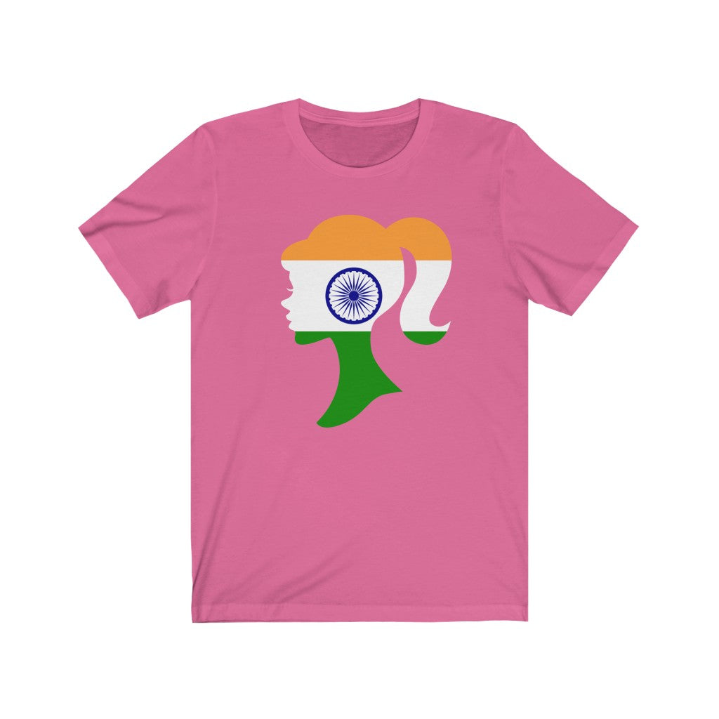 India Girl Flag Premium Tee - Unisex