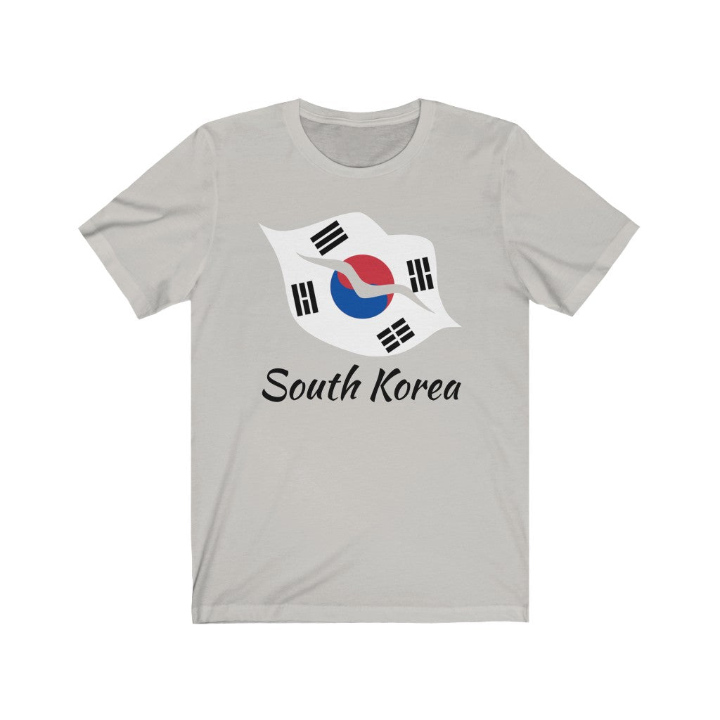 South Korea Lips Flag Premium Tee 1 - Unisex