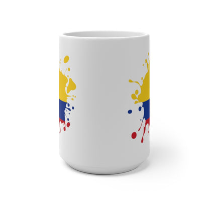 Colombia Splat Color Changing Mug