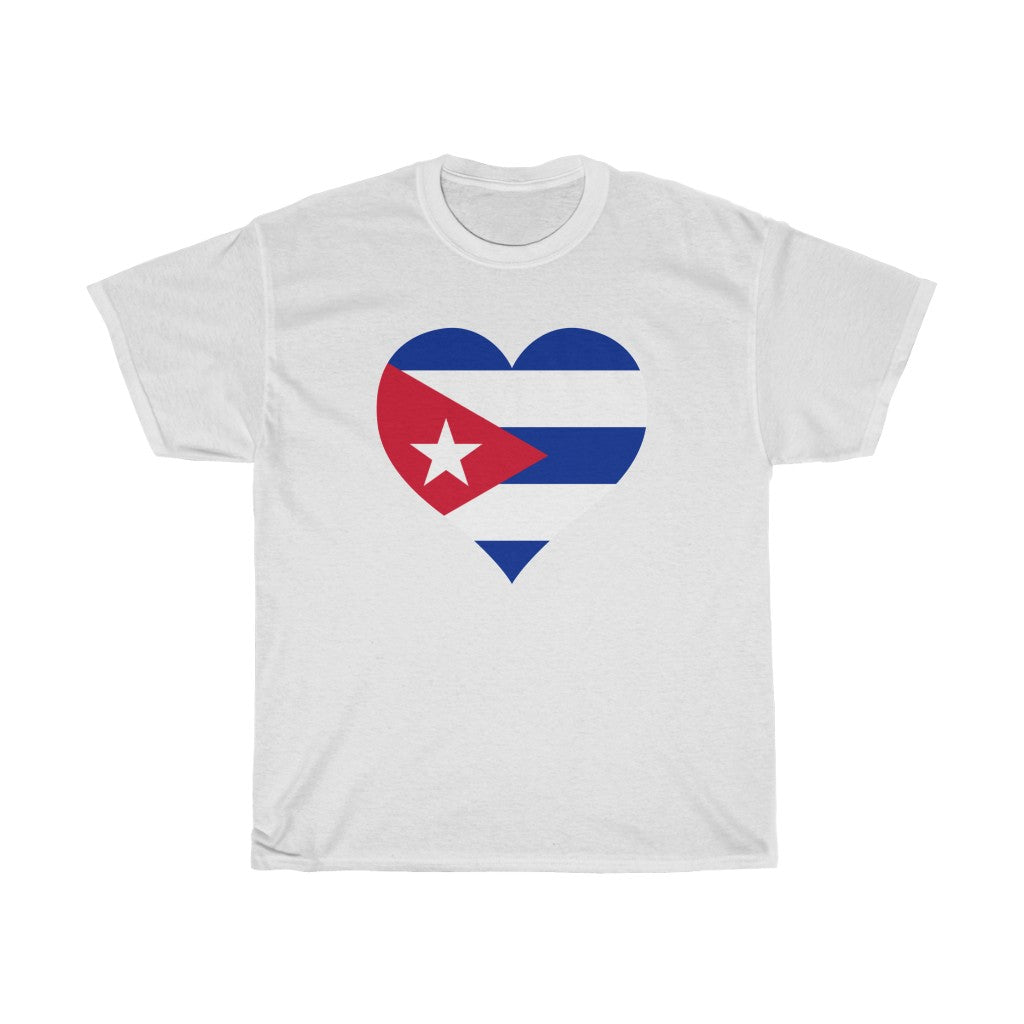 Cuba Heart Flag Standard Tee - Unisex