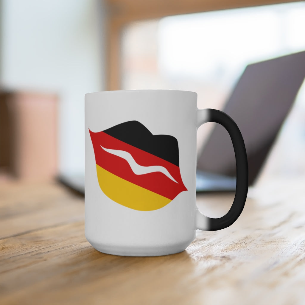 Germany Lips Color Changing Mug