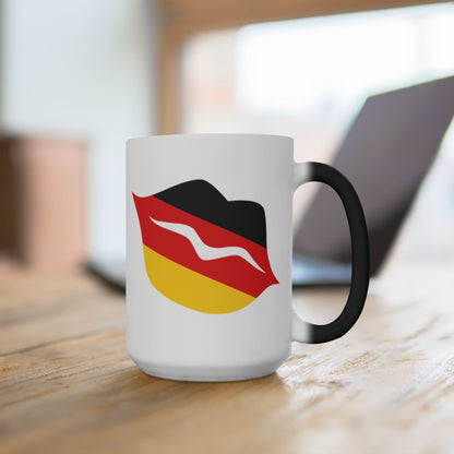 Germany Lips Color Changing Mug