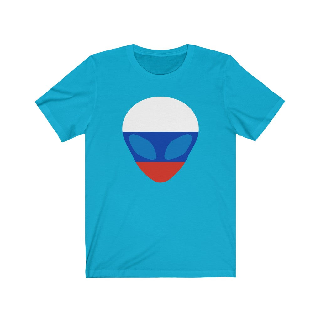 Russia Alien Flag Premium Tee - Unisex