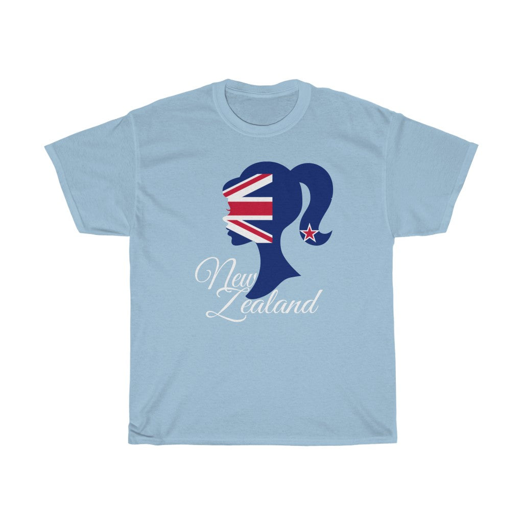 New Zealand Girl Flag Standard Tee 2 - Unisex