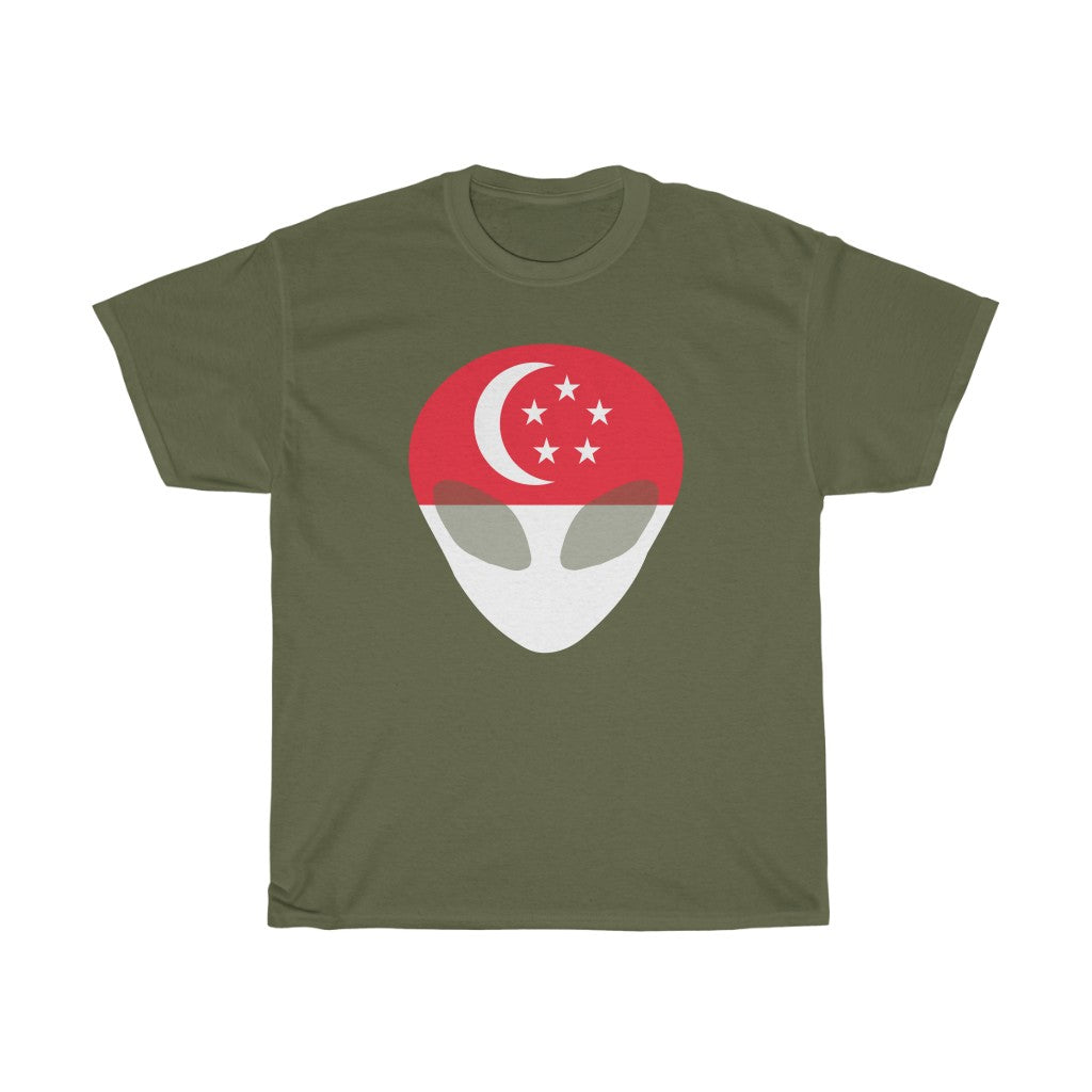 Singapore Alien Flag Standard Tee - Unisex