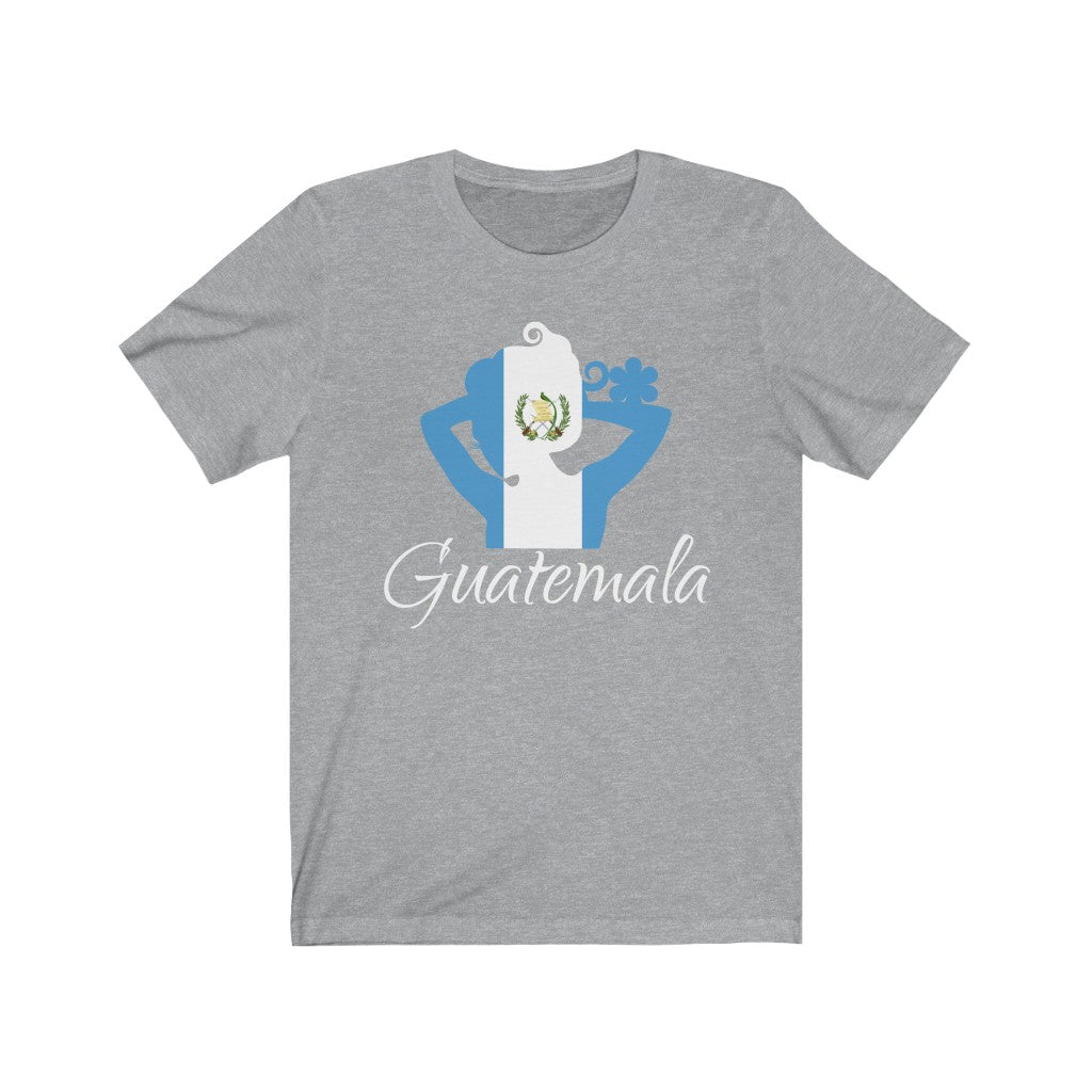 Guatemala Lady Flag Premium Tee 2 - Unisex