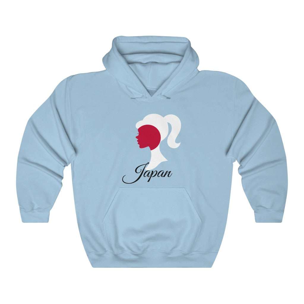 Japan Girl Flag Hoodie Sweatshirt 1 - Unisex