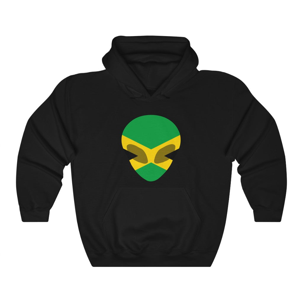 Jamaica Alien Flag Hoodie Sweatshirt - Unisex