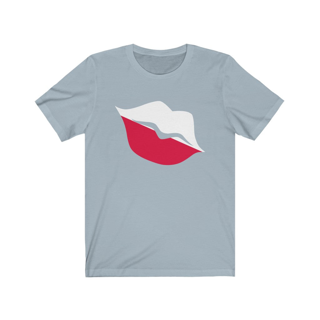 Poland Lips Flag Premium Tee - Unisex