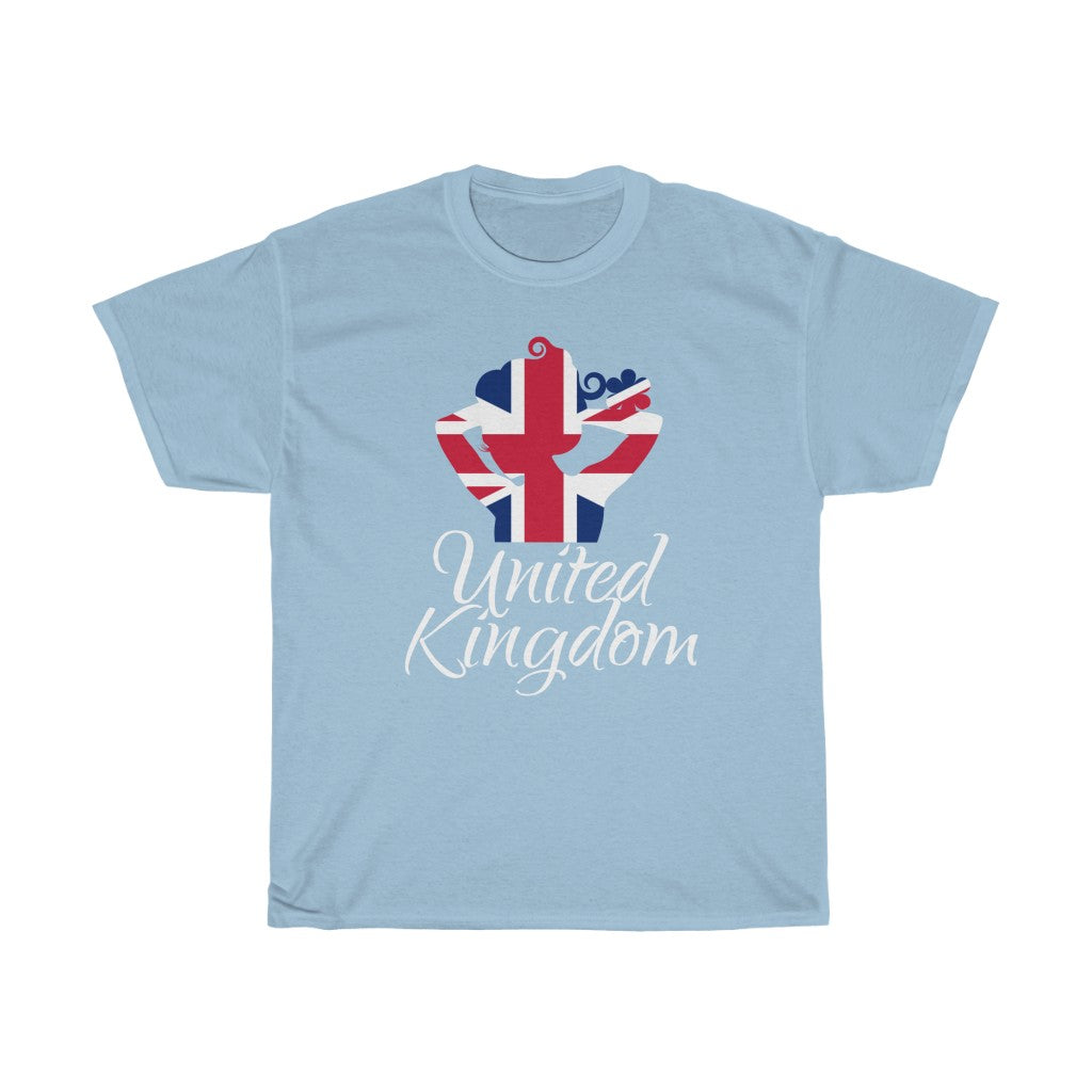 United Kingdom Lady Flag Standard Tee 2 - Unisex