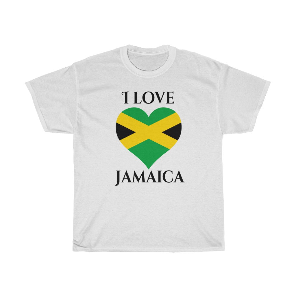 Jamaica Heart Flag Standard Tee 1 - Unisex