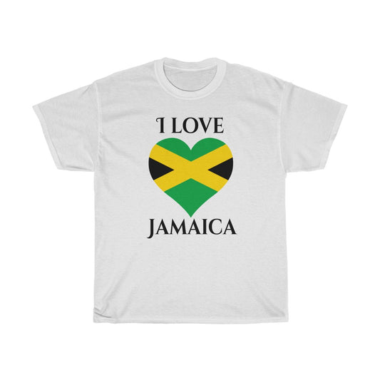 Jamaica Heart Flag Standard Tee 1 - Unisex