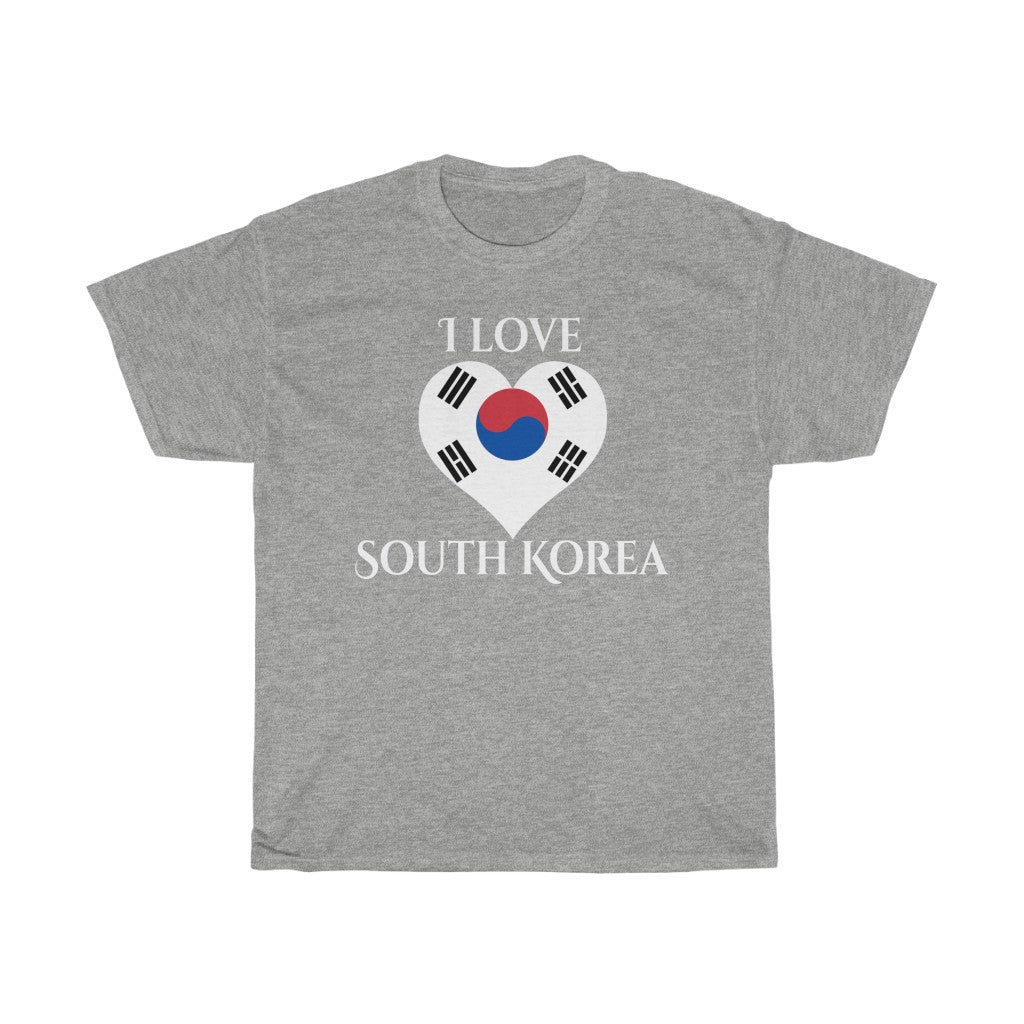 South Korea Heart Flag Standard Tee 2 - Unisex
