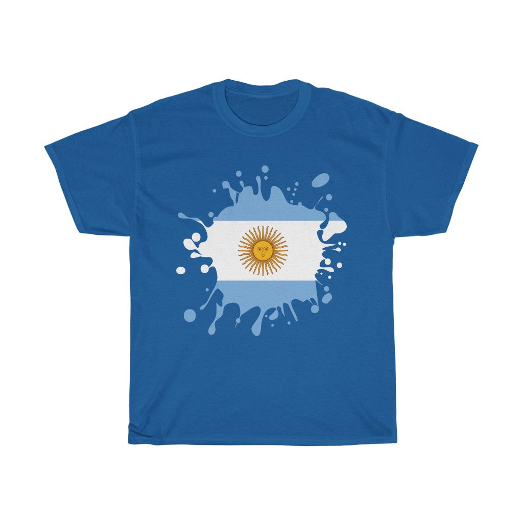 Argentina Splat Flag Standard Tee - Unisex