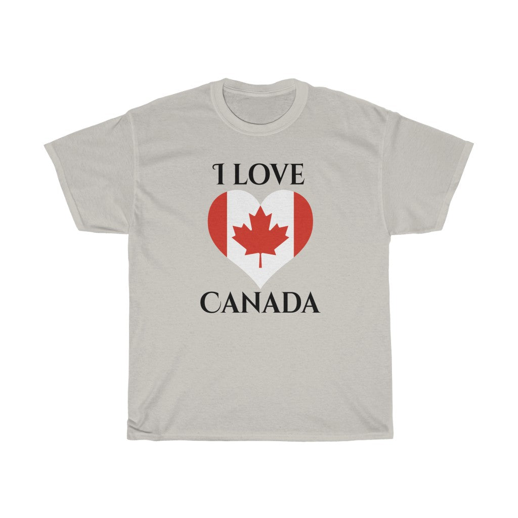 Canada Heart Flag Standard Tee 1 - Unisex
