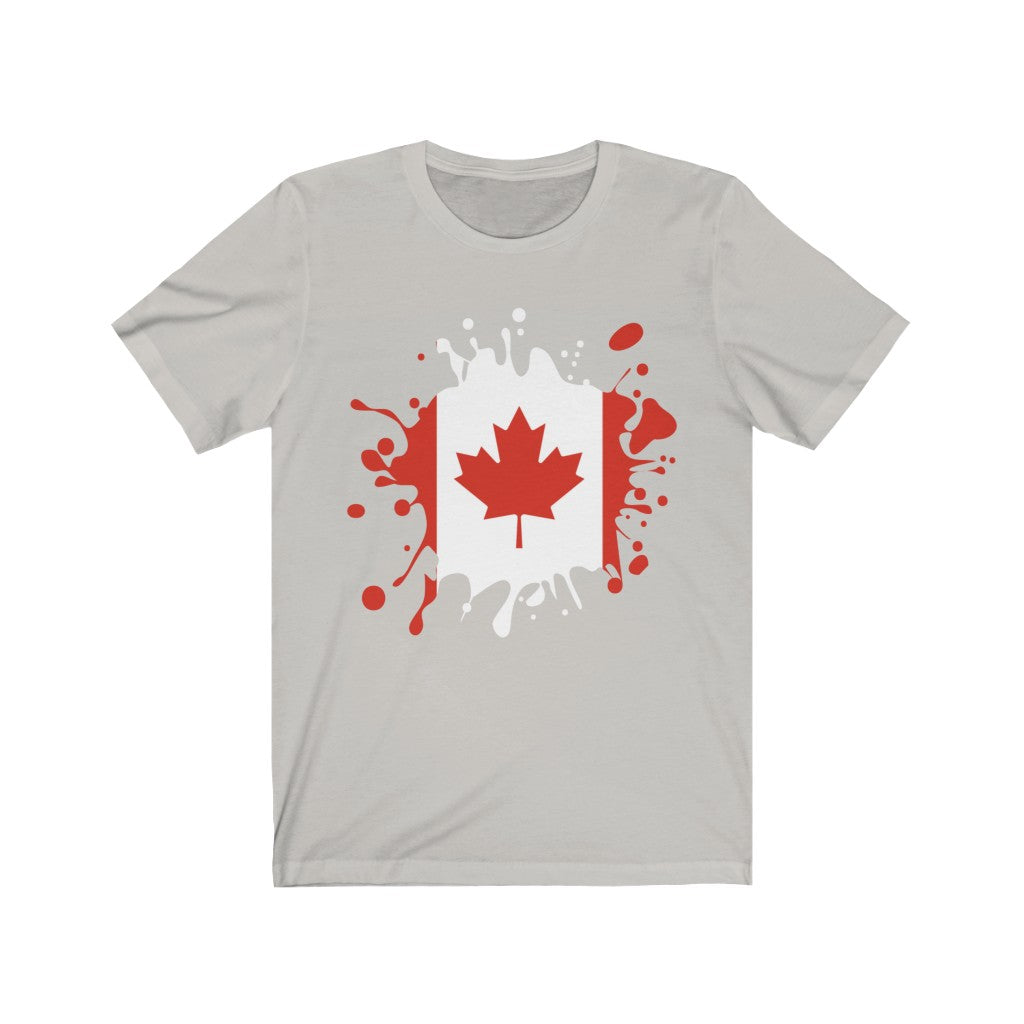 Canada Splat Flag Premium Tee - Unisex