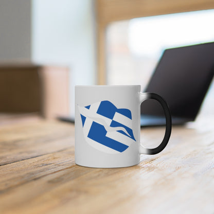 Greece Lips Color Changing Mug