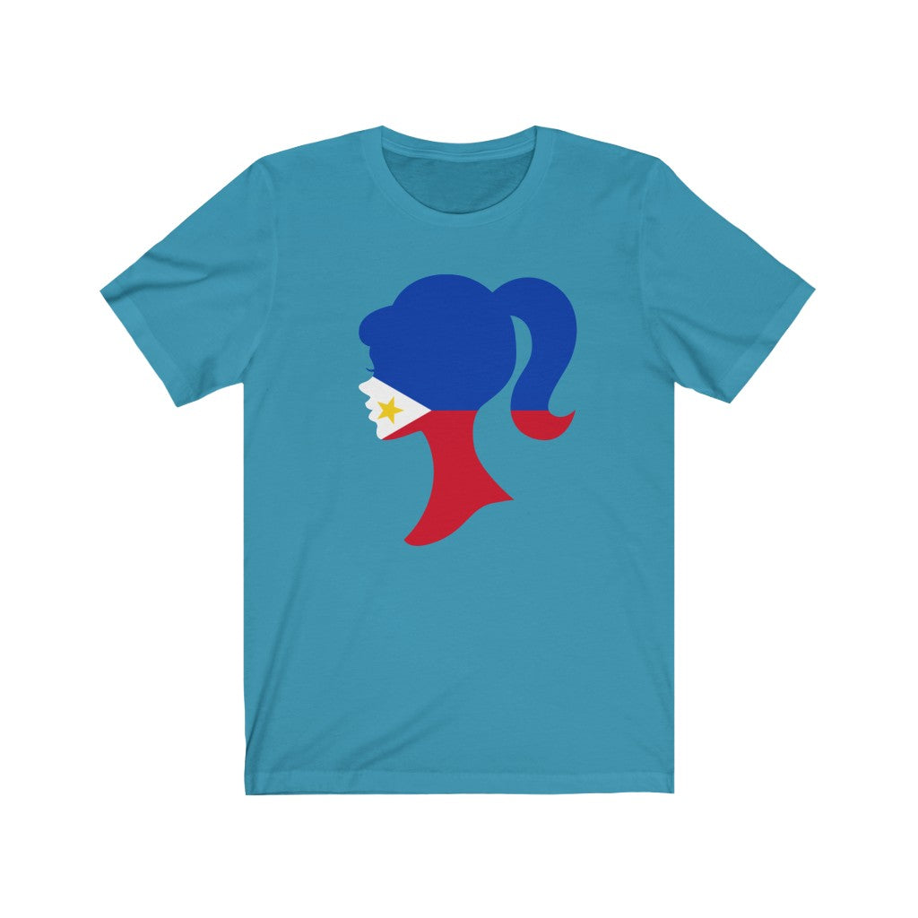 Philippines Girl Flag Premium Tee - Unisex