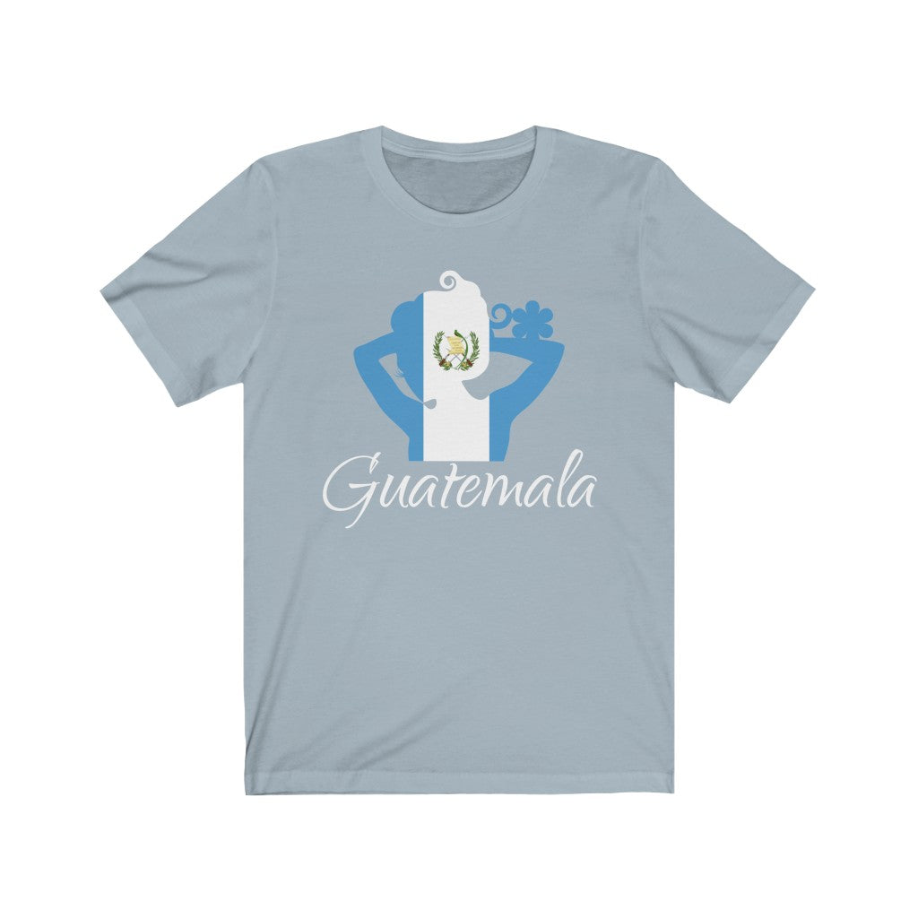 Guatemala Lady Flag Premium Tee 2 - Unisex