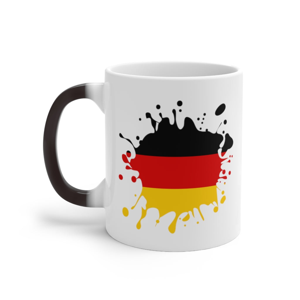Germany Splat Color Changing Mug