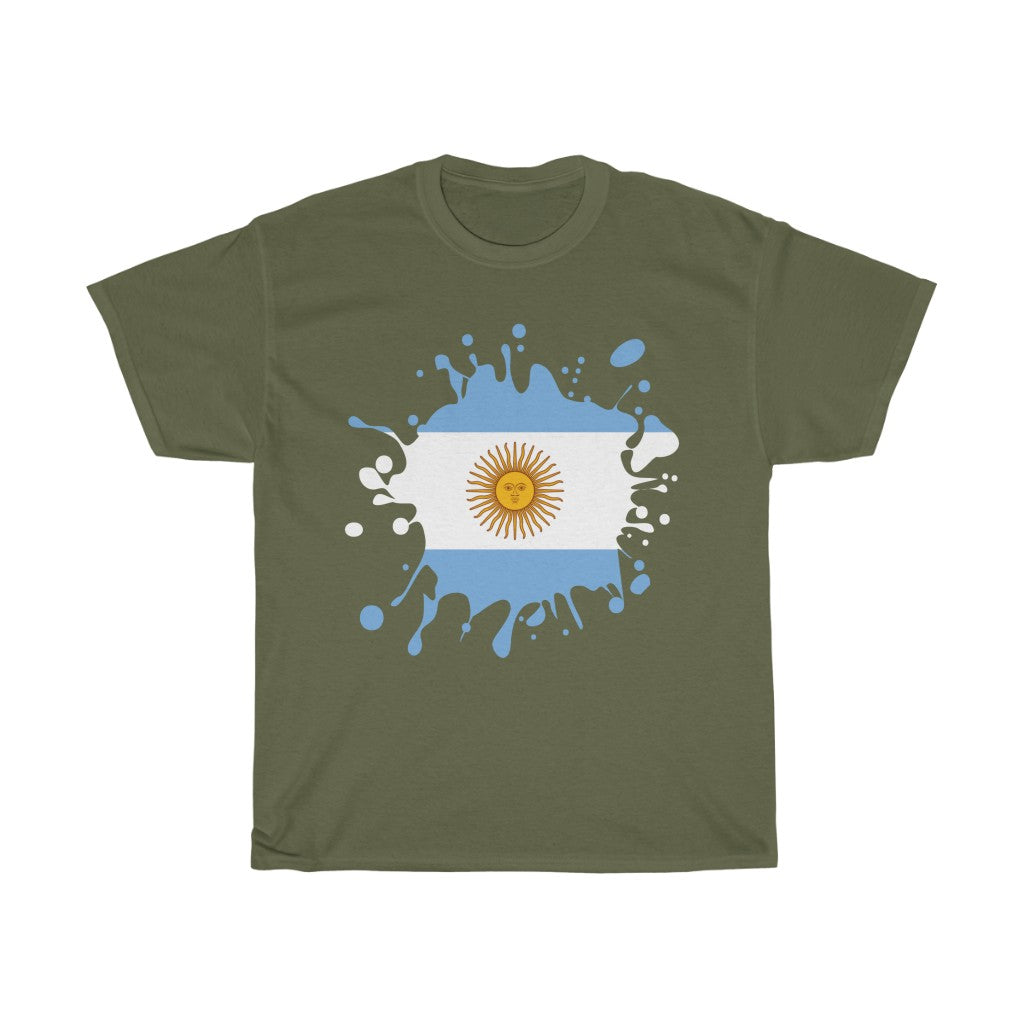 Argentina Splat Flag Standard Tee - Unisex