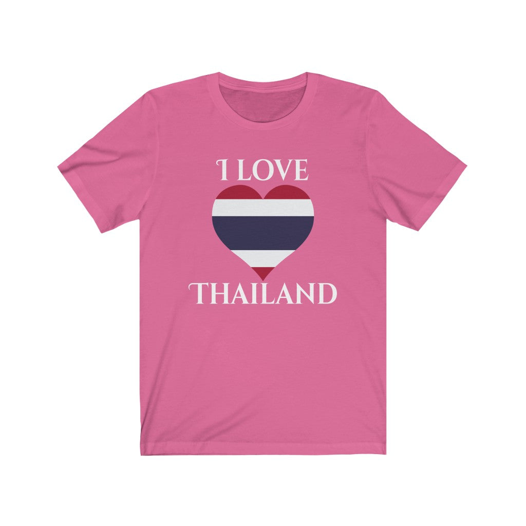 Thailand Heart Flag Premium Tee 2 - Unisex