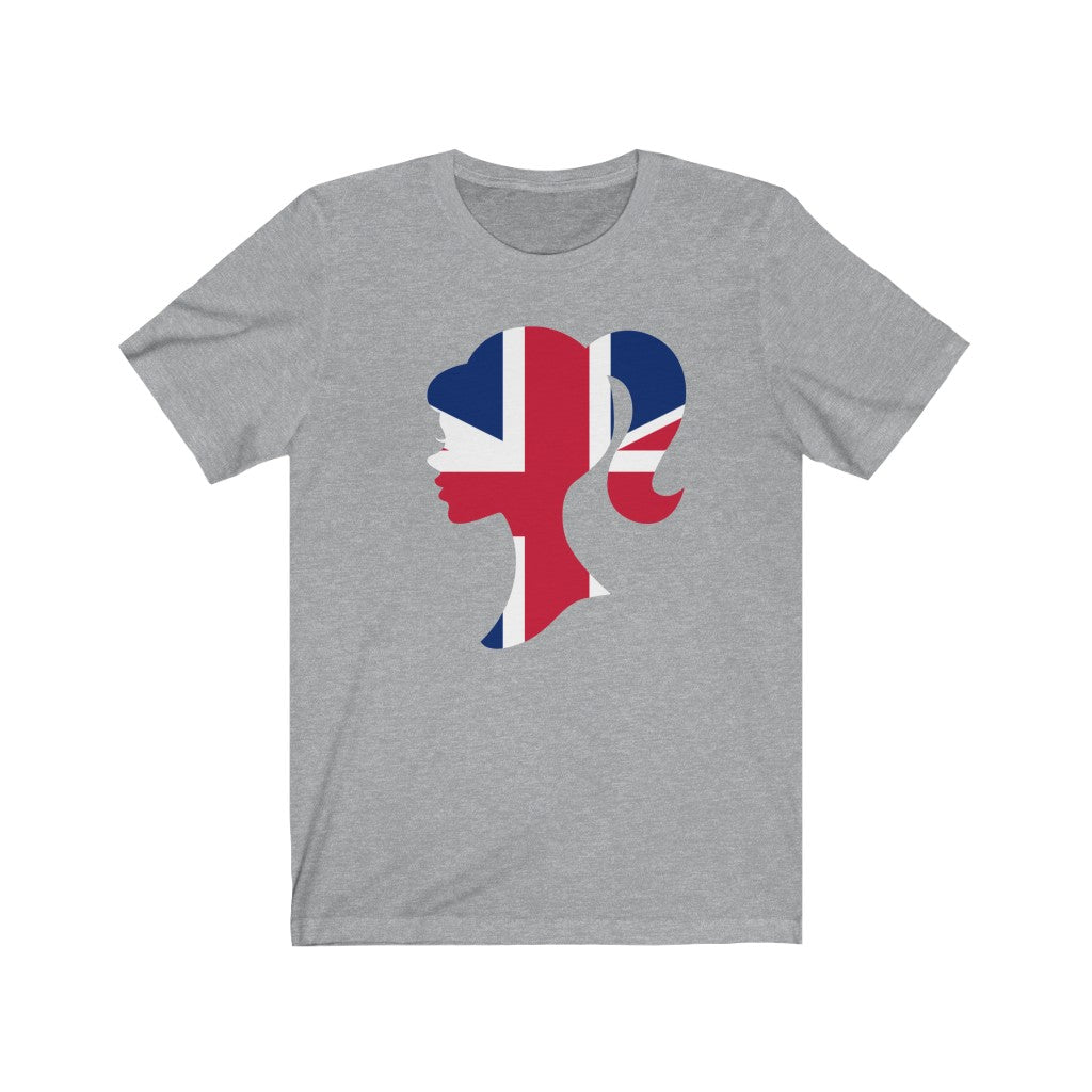 United Kingdom Girl Flag Premium Tee - Unisex