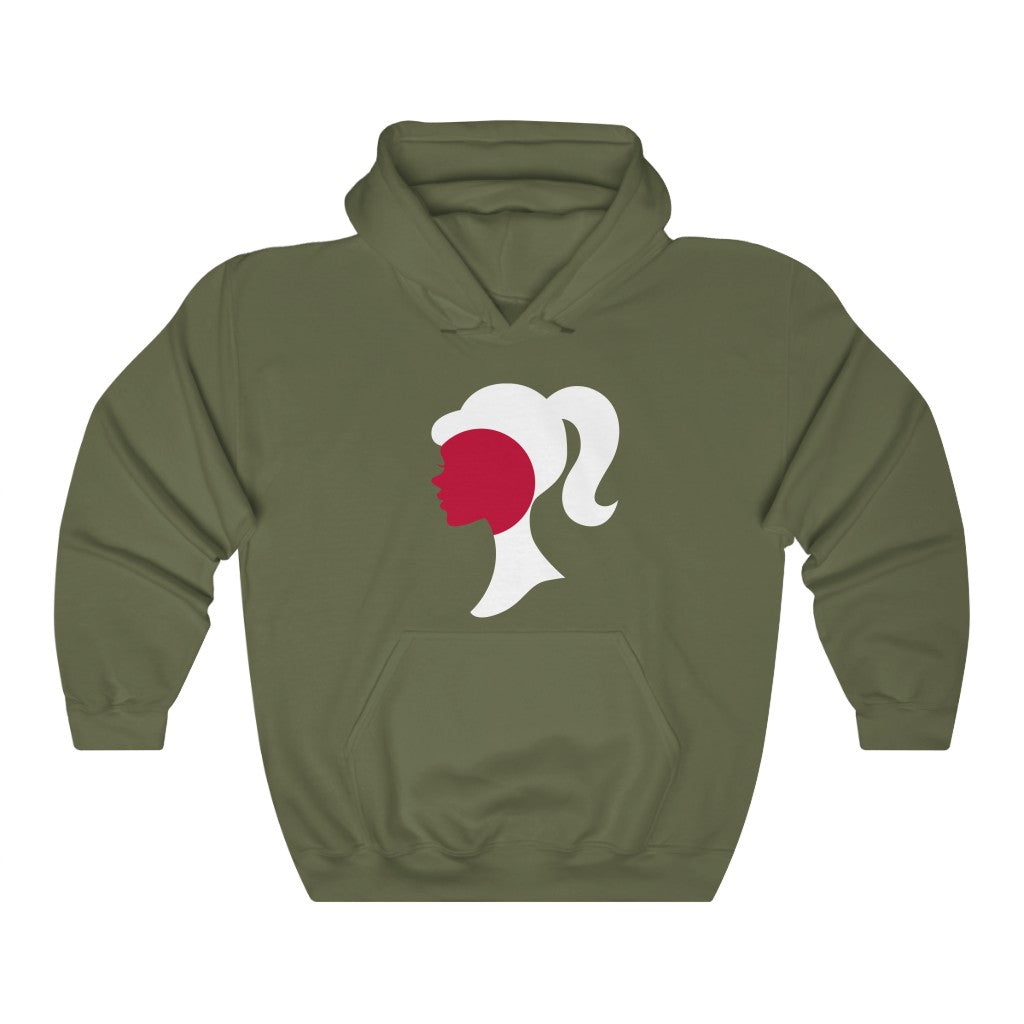 Japan Girl Flag Hoodie Sweatshirt - Unisex