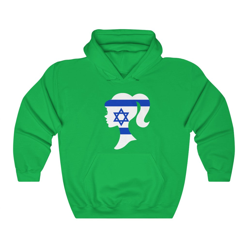 Israel Girl Flag Hoodie Sweatshirt - Unisex