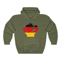Germany Lady Flag Hoodie Sweatshirt - Unisex