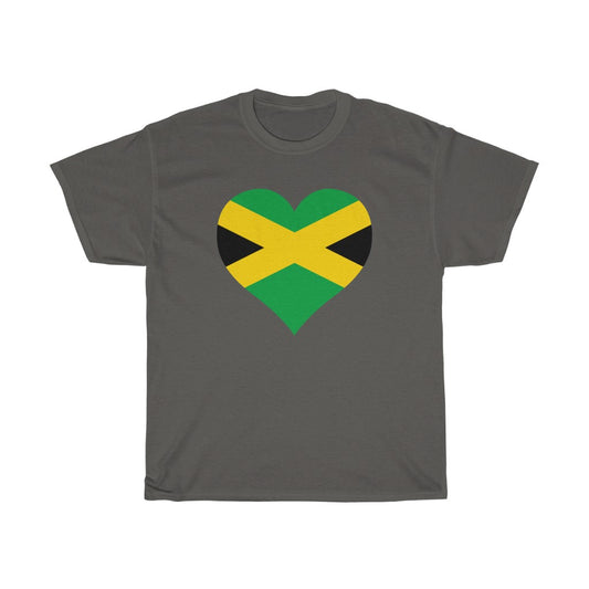 Jamaica Heart Flag Standard Tee - Unisex
