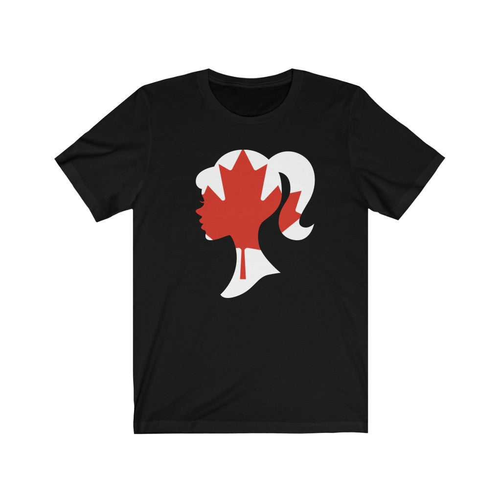 Canada Girl Flag Premium Tee - Unisex