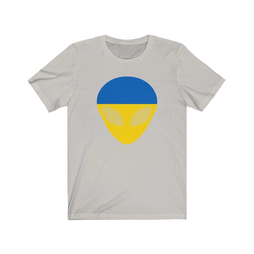Ukraine Alien Flag Premium Tee - Unisex