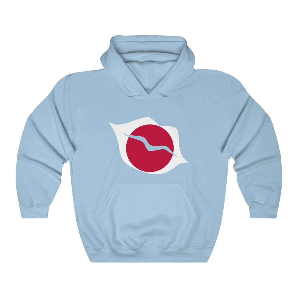 Japan Lips Flag Hoodie Sweatshirt - Unisex