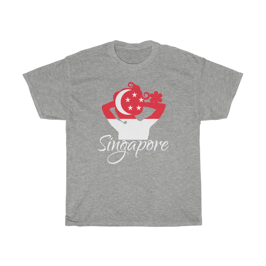 Singapore Lady Flag Standard Tee 2 - Unisex
