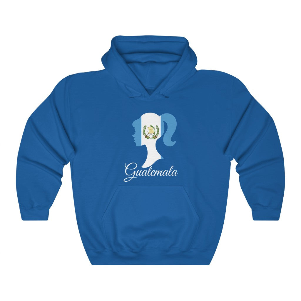 Guatemala Girl Flag Hoodie Sweatshirt 2 - Unisex