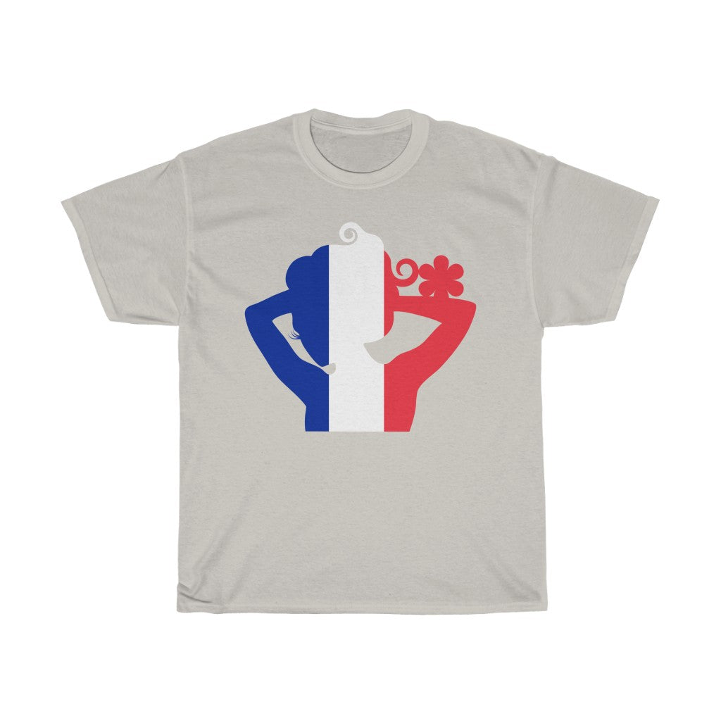 France Lady Flag Standard Tee - Unisex