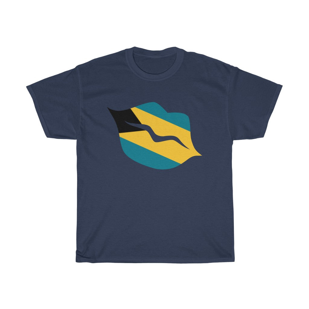 Bahamas Lips Flag Standard Tee - Unisex
