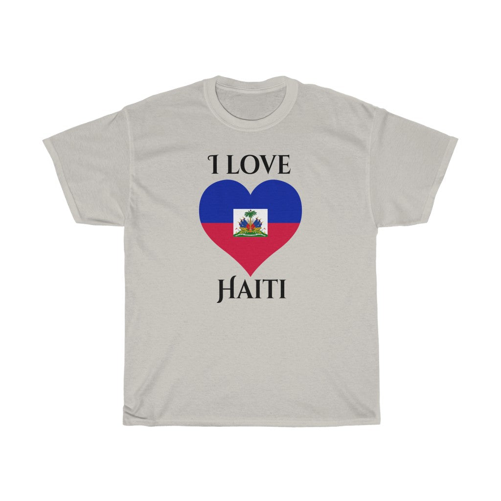 Haiti Heart Flag Standard Tee 1 - Unisex