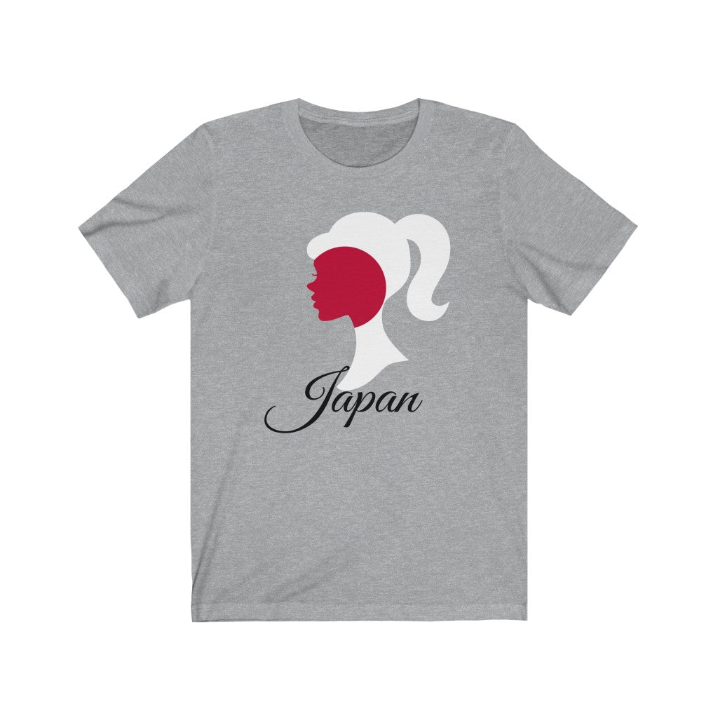 Japan Girl Flag Premium Tee 1 - Unisex