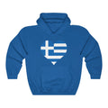 Greece Heart Flag Hoodie Sweatshirt - Unisex